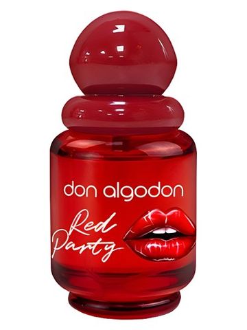 Don Algodon Red Party fragrance bottle