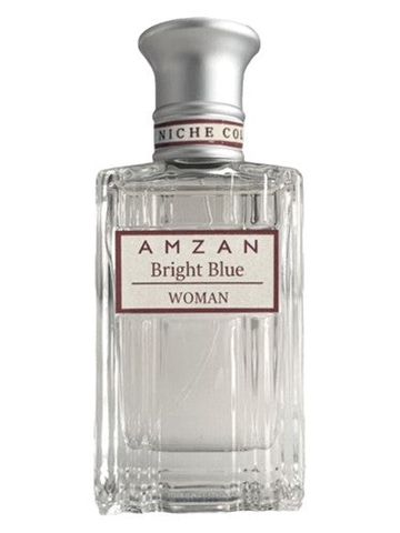 Amzan Bright Blue fragrance bottle
