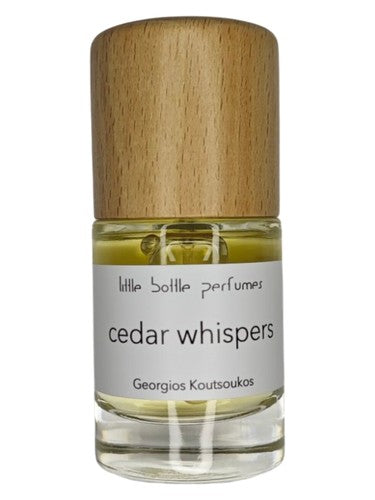 Little Bottle Perfumes cedar whispers fragrance bottle