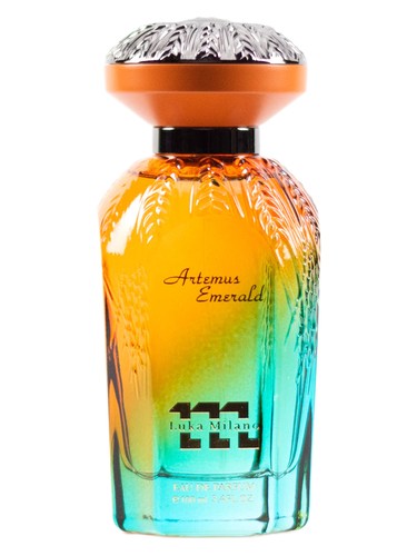 Luka Milano Artemus Emerald fragrance bottle