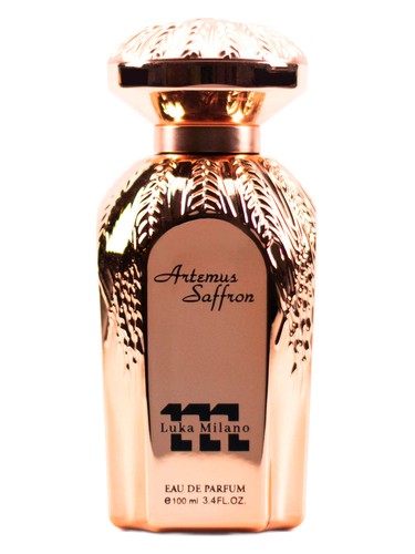 Luka Milano Artemus Saffron fragrance bottle