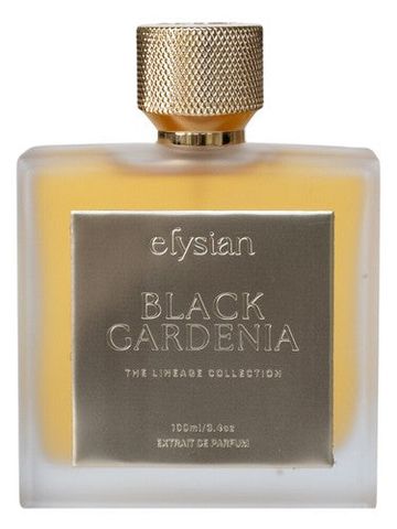 Elysian Black Gardenia fragrance bottle