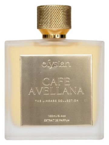 Elysian Cafe Avellana fragrance bottle