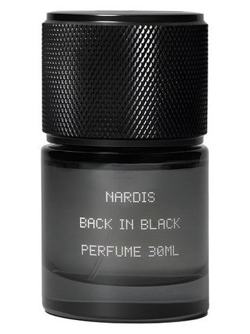 NARDIS 나디스 Back in Black fragrance bottle