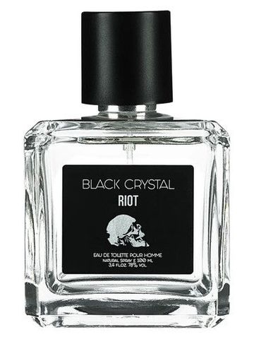 Parfums Genty Black Crystal Riot fragrance bottle