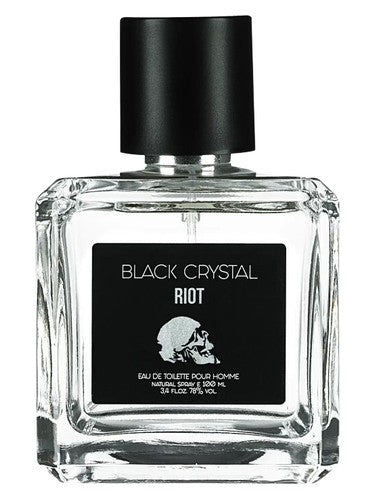 Parfums Genty Black Crystal Riot fragrance bottle