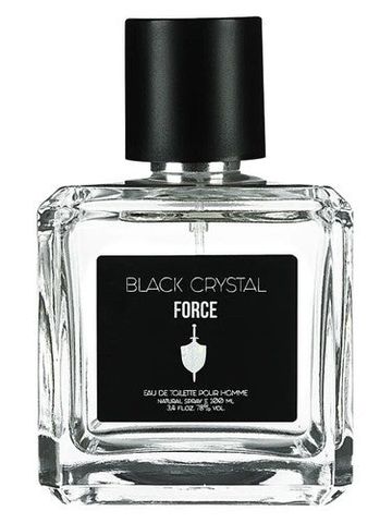 Parfums Genty Black Crystal Force fragrance bottle