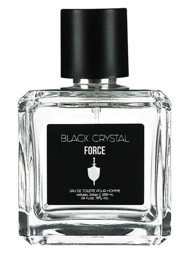 Parfums Genty Black Crystal Force fragrance bottle