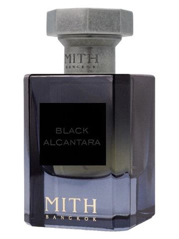 Mith Black Alcantara fragrance bottle