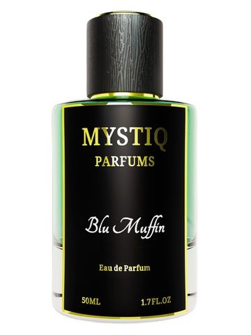 Mystiq Parfums Blu Muffin fragrance bottle