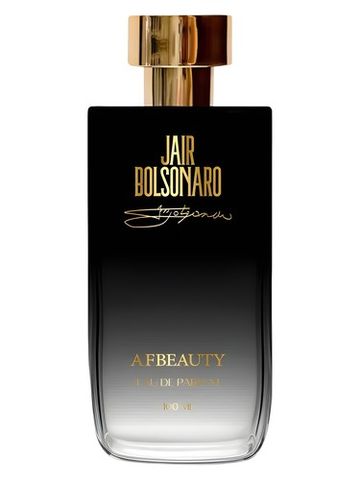 Agustin Fernandez Jair Bolsonaro Black Signature fragrance bottle