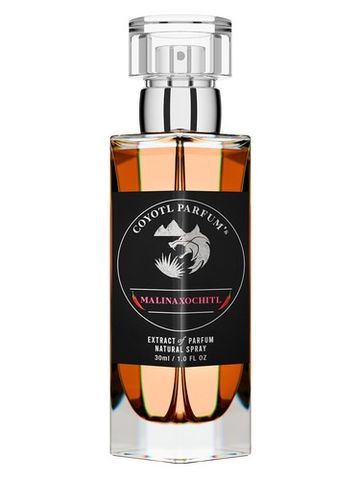 Coyotl Malinalxóchitl fragrance bottle