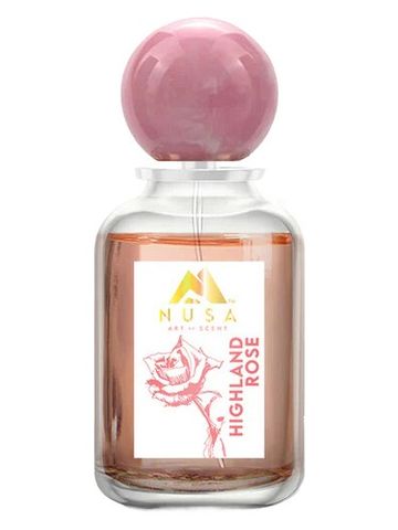Nusa Art Of Scent Highland Rose fragrance bottle