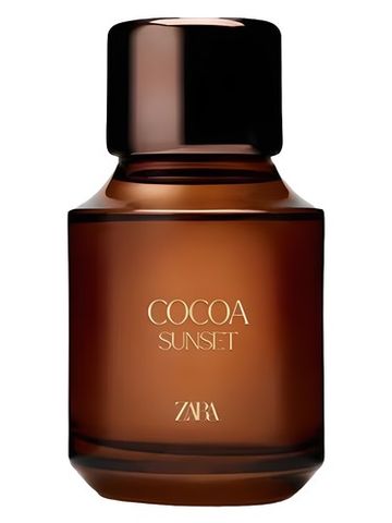Zara Cocoa Sunset fragrance bottle