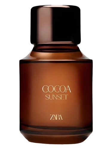 Zara Cocoa Sunset fragrance bottle