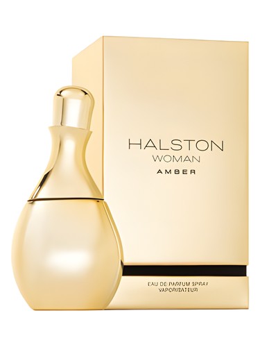 Halston Woman Amber fragrance bottle
