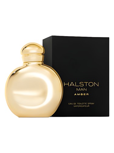 Halston Man Amber fragrance bottle