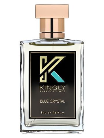 Kingly Blue Crystal fragrance bottle
