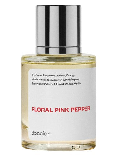 Dossier Floral Pink Pepper fragrance bottle