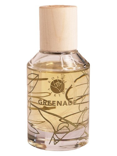 Rosae Virtus Greenade fragrance bottle