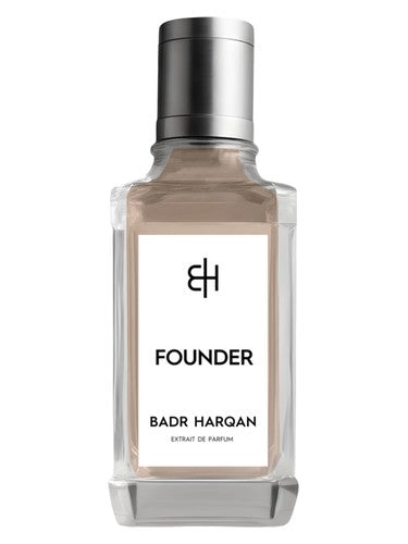 Badr Harqan Founder fragrance bottle