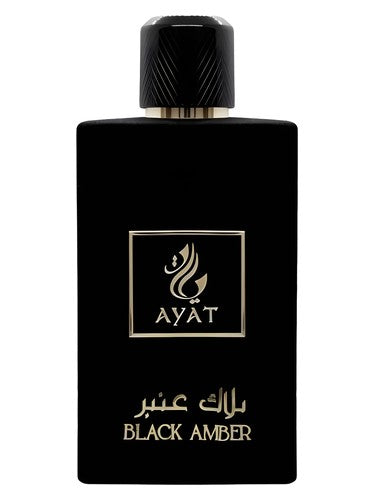 Ayat Perfumes Black Amber fragrance bottle