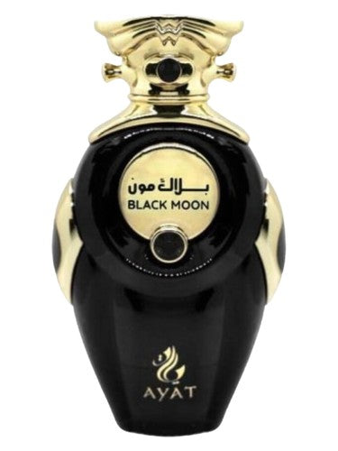 Ayat Perfumes Black Moon fragrance bottle