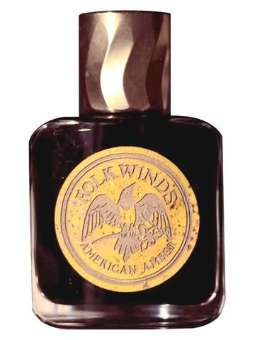 Folkwinds American Amber fragrance bottle