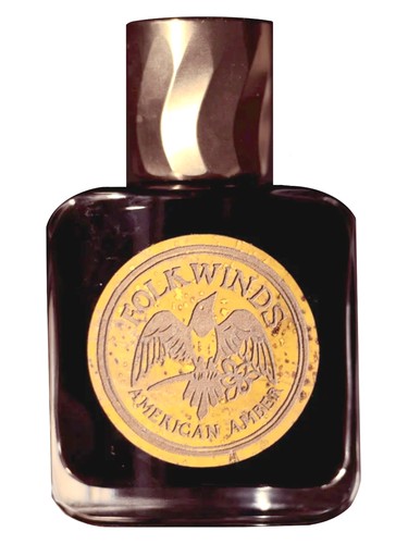Folkwinds American Amber fragrance bottle