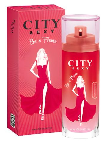 City Parfum Be a Flame fragrance bottle