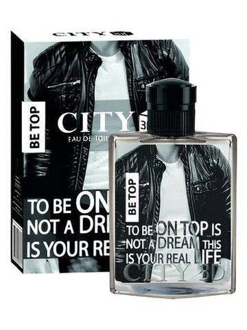 City Parfum CITY 3D Be Top fragrance bottle