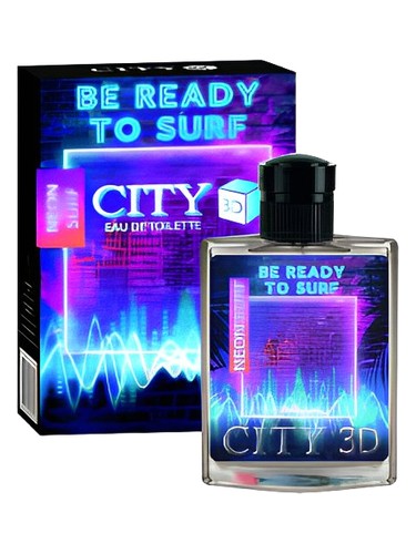 City Parfum CITY 3D Neon Surf fragrance bottle