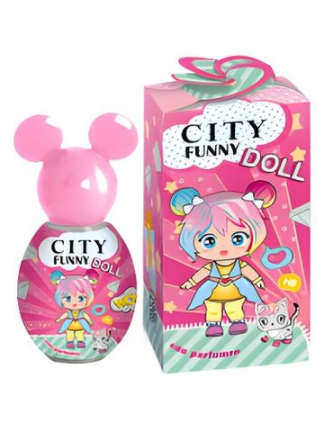 City Parfum Doll fragrance bottle