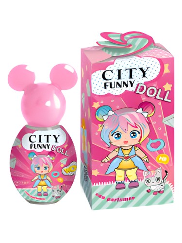 City Parfum Doll fragrance bottle