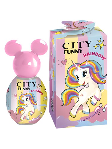 City Parfum Rainbow fragrance bottle
