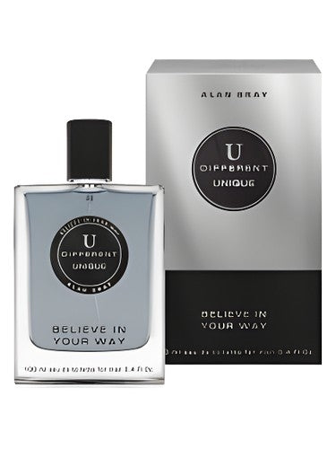 Alan Bray U DIFFERENT Unique fragrance bottle