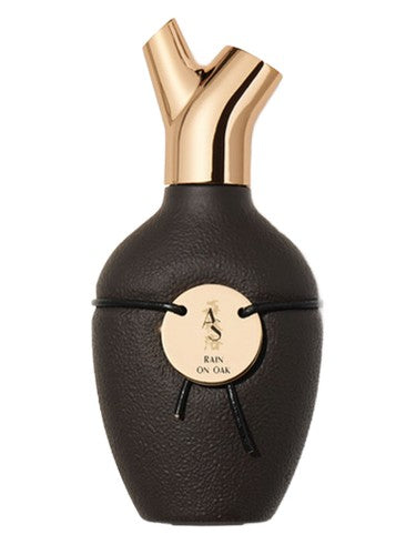 Scents of Wood Rain on Oak fragrance bottle