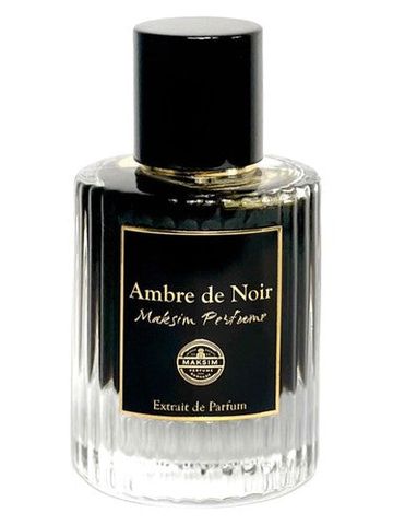 Maksim Perfume Ambre de Noir fragrance bottle