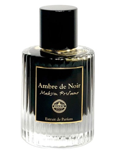 Maksim Perfume Ambre de Noir fragrance bottle