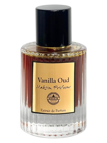 Maksim Perfume Vanilla Oud fragrance bottle