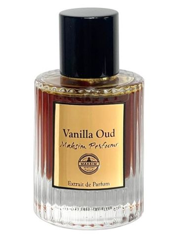 Maksim Perfume Vanilla Oud fragrance bottle