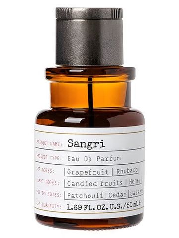 The Naxos Apothecary Sangri fragrance bottle