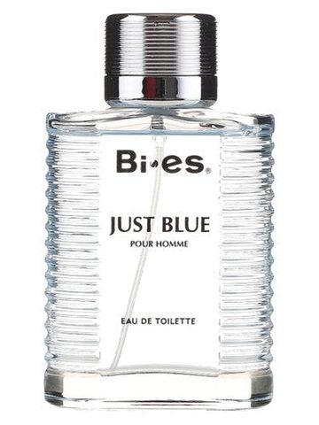 Bi-es Just Blue Pour Homme fragrance bottle