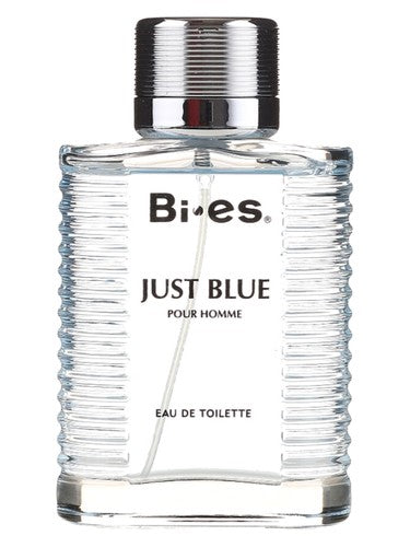 Bi-es Just Blue Pour Homme fragrance bottle