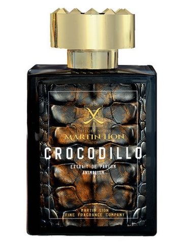 Martin Lion Crocodillo fragrance bottle