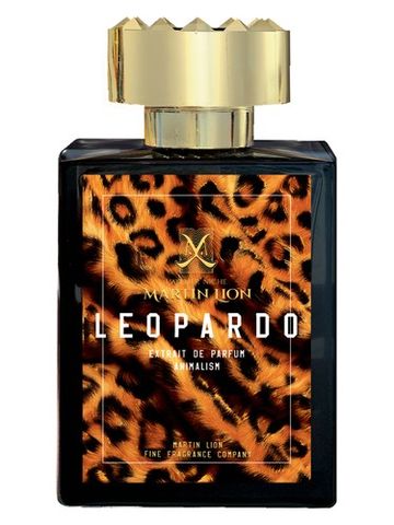 Martin Lion Leopardo fragrance bottle