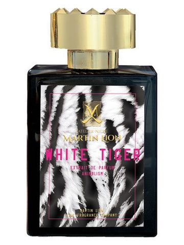 Martin Lion White Tiger fragrance bottle