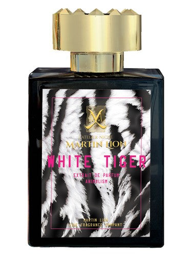 Martin Lion White Tiger fragrance bottle
