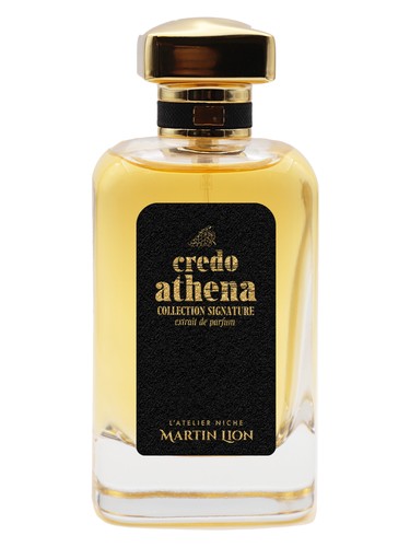 Martin Lion Credo Athena fragrance bottle