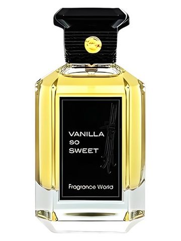 Fragrance World Vanilla So Sweet fragrance bottle